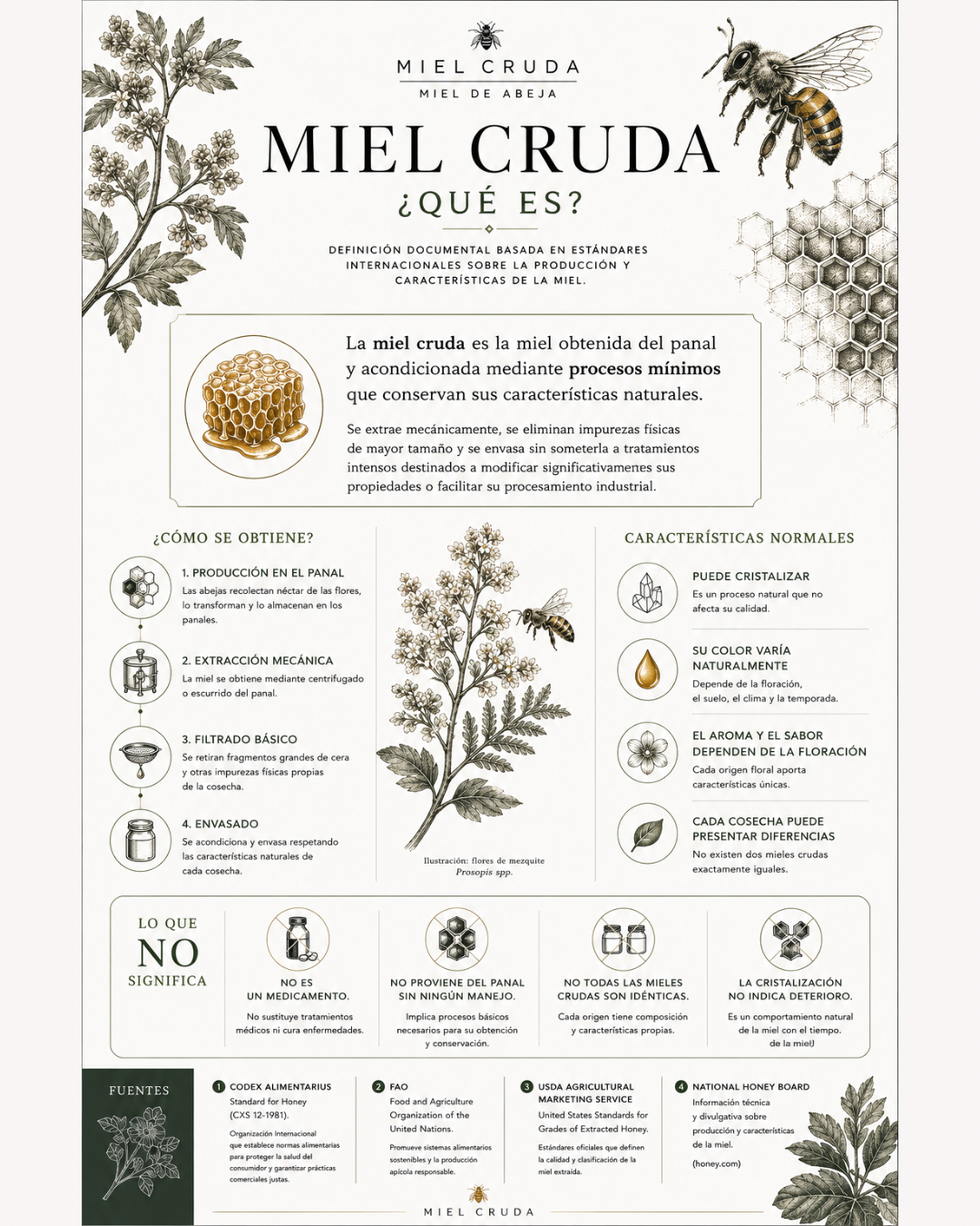 MIEL CRUDA ¿qué es?